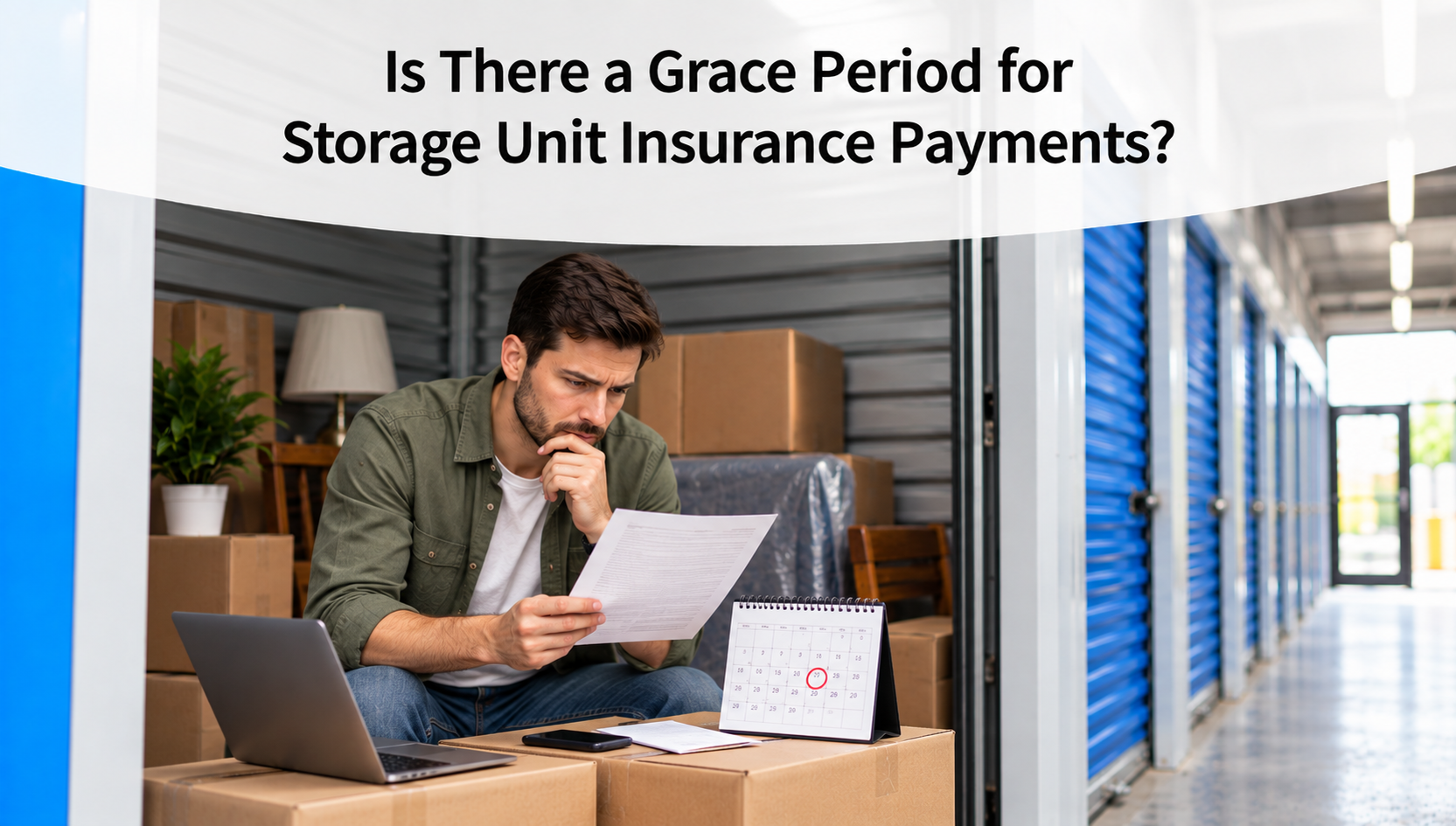 Is There a Grace Period for Storage Unit Insurance Payments?
